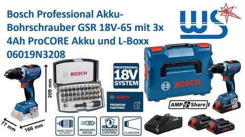 Bosch gsr 18v - gsr, 18v-65