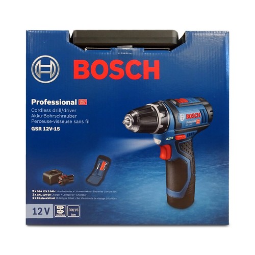 Bosch gsr 12v professional - gsr, 12v-15