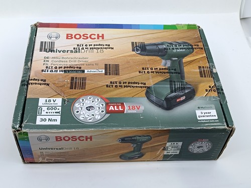 Bosch universaldrill 5ah - bosch, 1.5ah