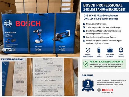 Bosch professional gsr 18v - gsr, 18v-45