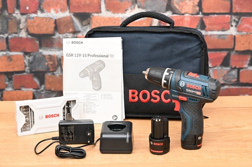 Bosch professional gsr 12v - gsr, 12v-15